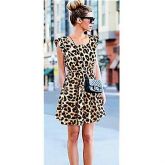 Vestido Leopardo
